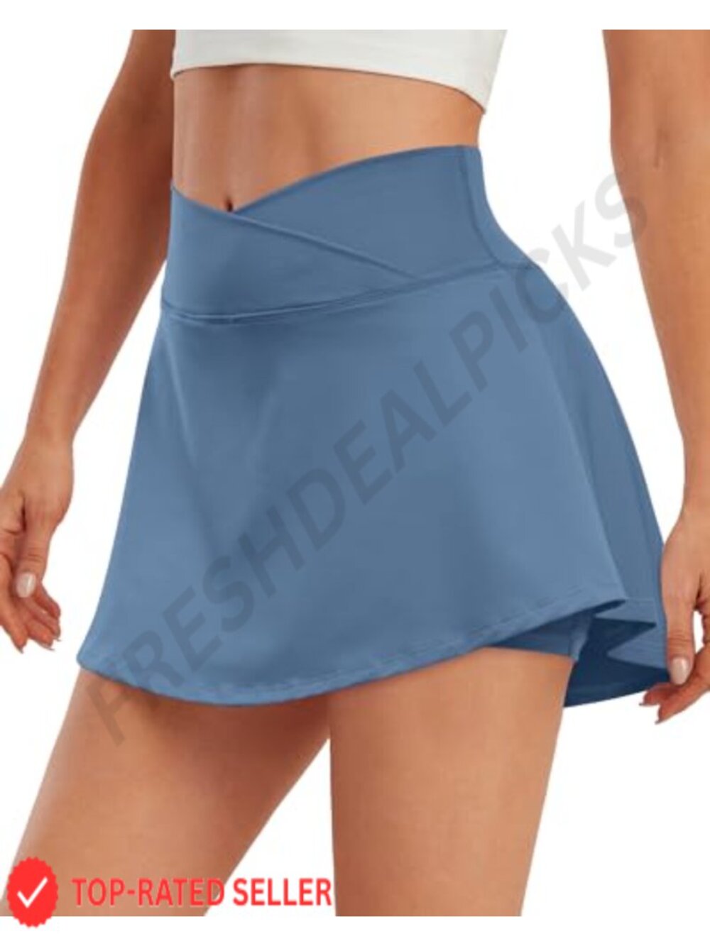 Pleated Tennis Skirt with Pockets Golf Skorts Athletic Summer Skirt with Shorts